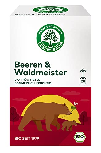 Neu Lebensbaum Bio Beeren & Waldmeister, 20 Beutel x 2 g Früchtetee, sommerlich und fruchtig, 100% Bio, Früchteteemischung von Lebensbaum