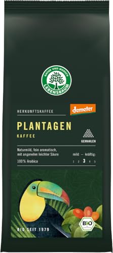 Plantagen Kaffee, gemahlen von Lebensbaum