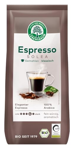 Solea Espresso, gemahlen von Lebensbaum