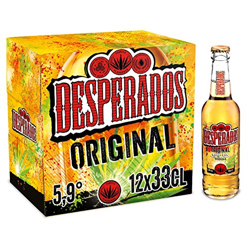 12 x Desperados Tequila Bier 0,33 Liter 5,9 % Vol.