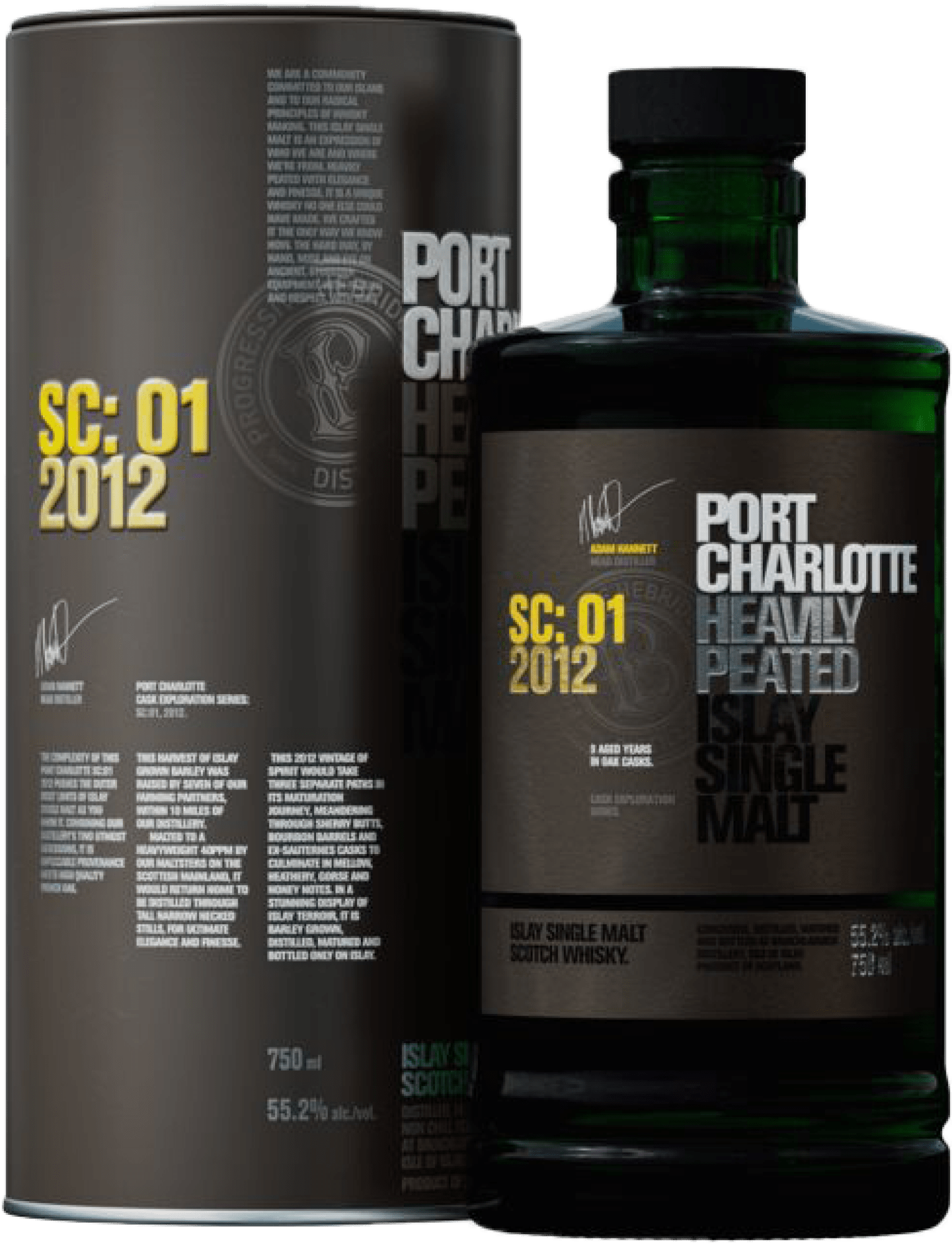 2012 Port Charlotte »SC:01« Islay Single Malt Scotch Whisky