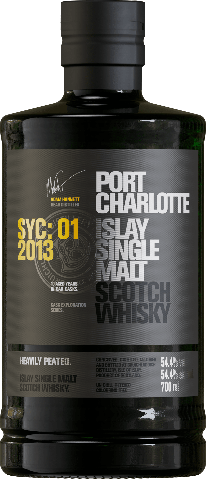 2013 Port Charlotte »SYC:01« Islay Single Malt Scotch Whisky