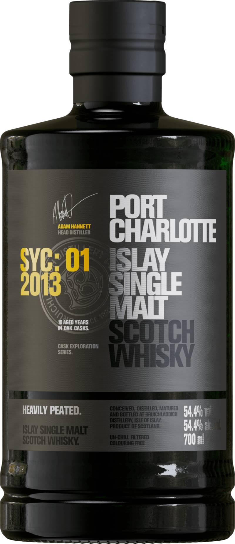 2013 Port Charlotte »SYC:01« Islay Single Malt Scotch Whisky