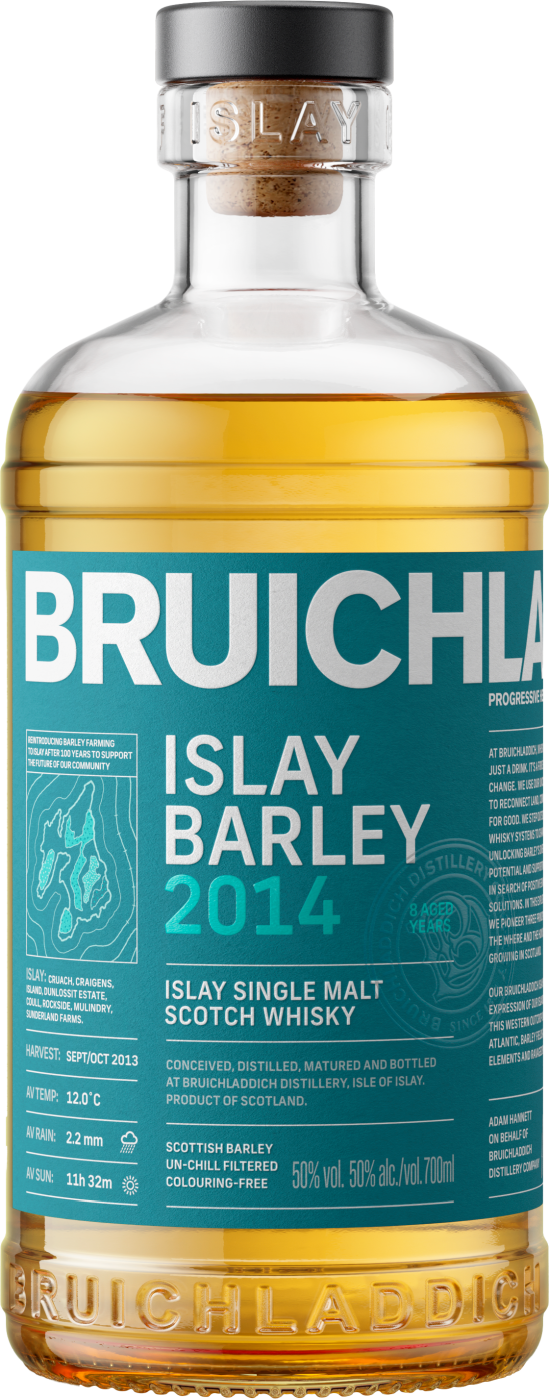 Bruichladdich Islay Barley Single Malt Scotch Whisky 2014