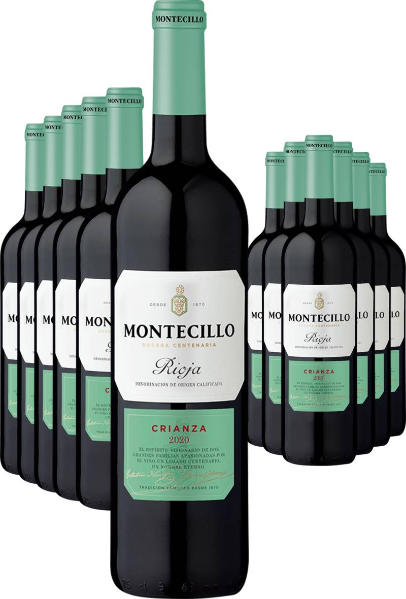 6+6-PAKET Montecillo Rioja Crianza 2020