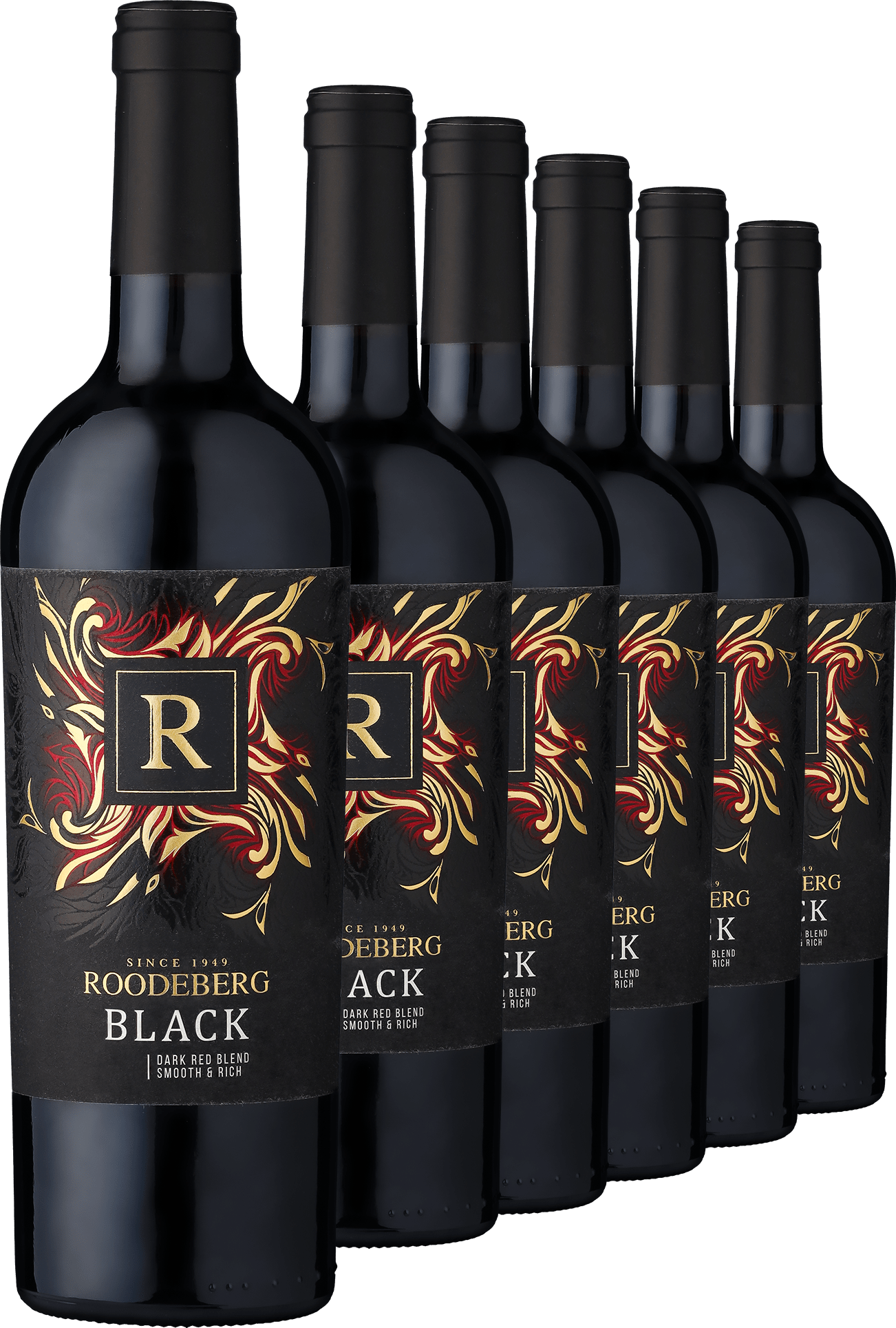 2021 KWV Roodeberg Black im 6er-Vorratspaket