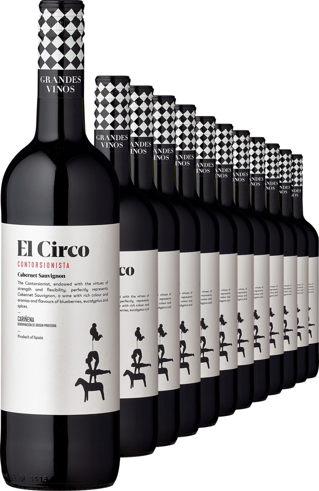 2022 El Circo »Contorsionista« Cabernet Sauvignon im 12er-Vorratspaket