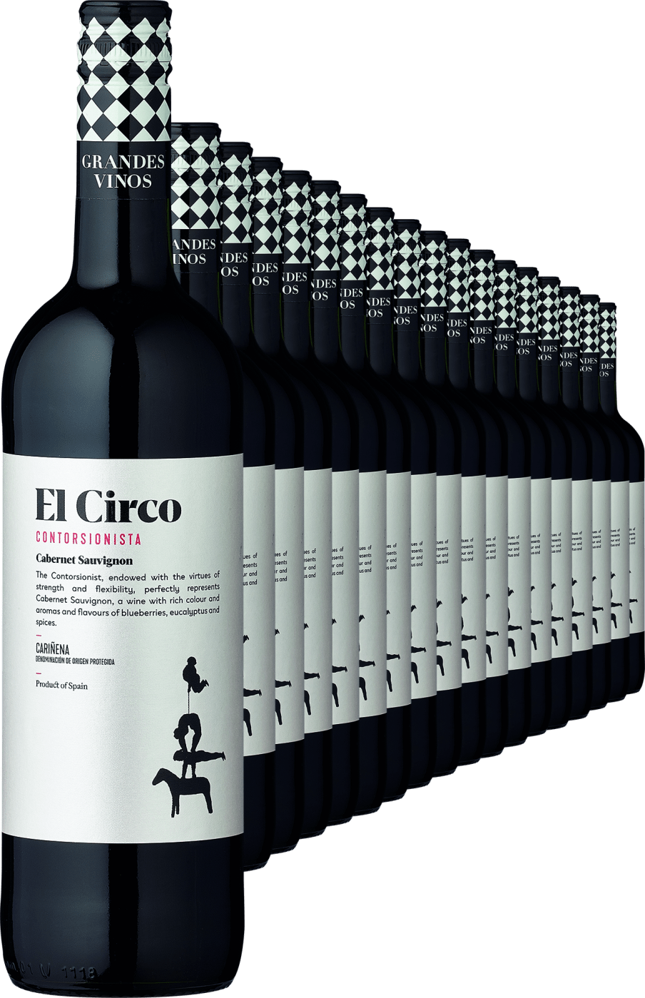 2022 El Circo »Contorsionista« Cabernet Sauvignon im 18er-Vorratspaket