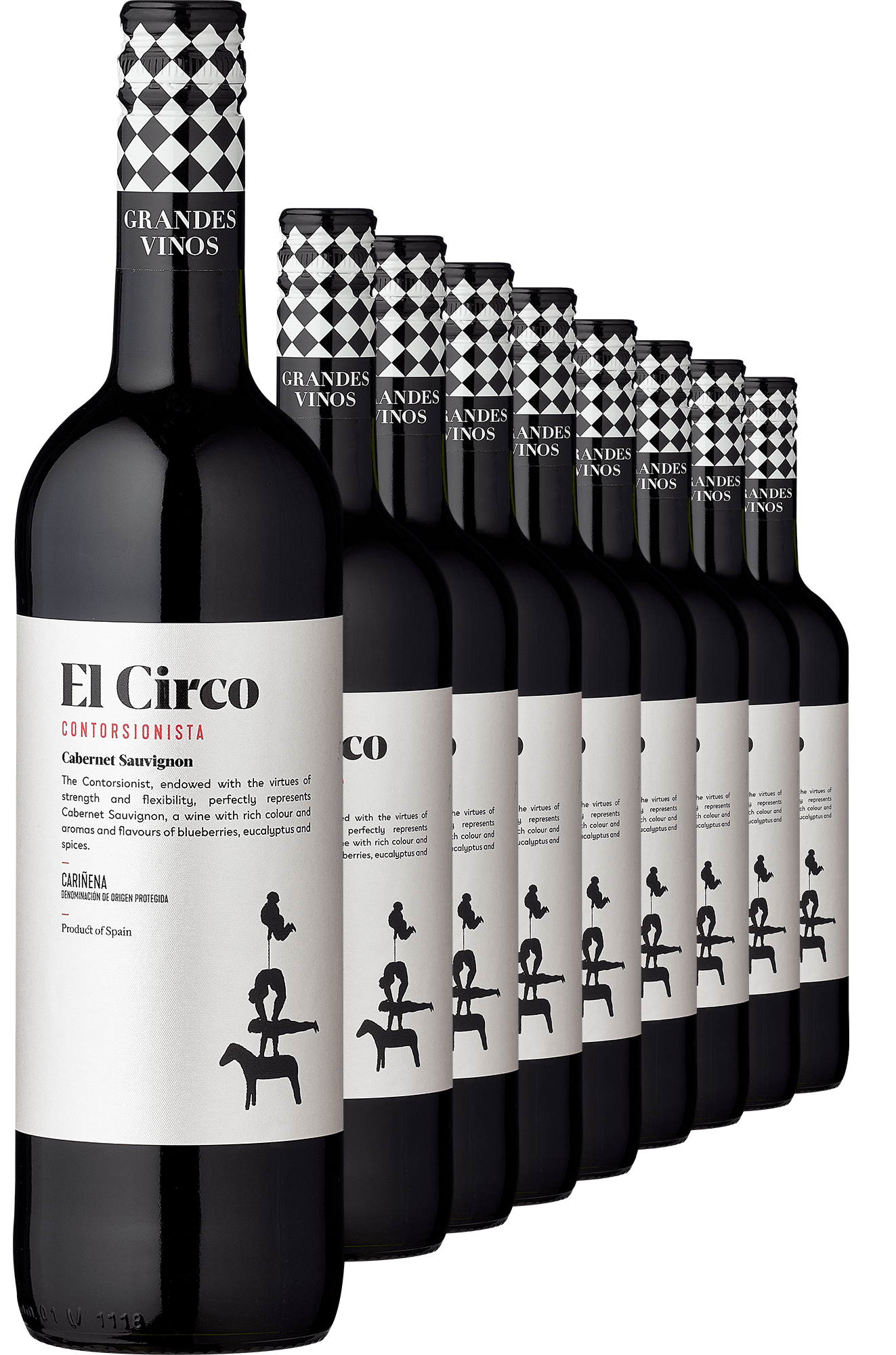 2022 El Circo »Contorsionista« Cabernet Sauvignon im 9er-Vorratspaket