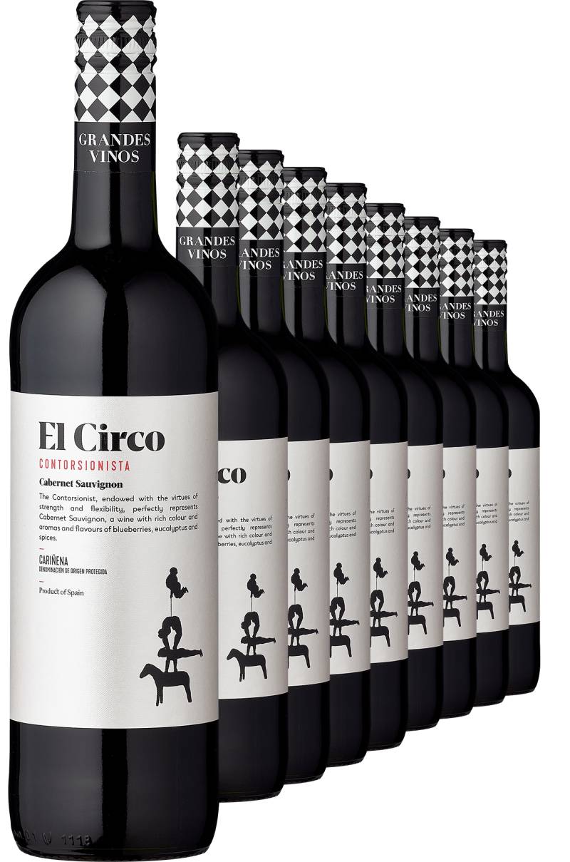 2022 El Circo »Contorsionista« Cabernet Sauvignon im 9er-Vorratspaket