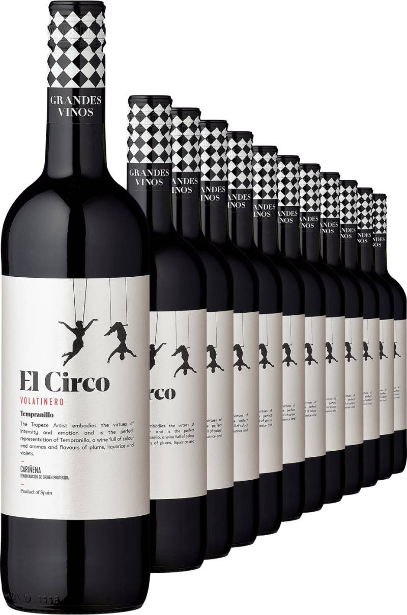 2022 El Circo »Volatinero« Tempranillo im 12er-Vorratspaket