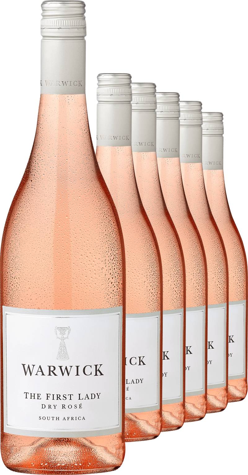 2023 Warwick Estate »The First Lady« Dry Rosé im 6er-Vorratspaket