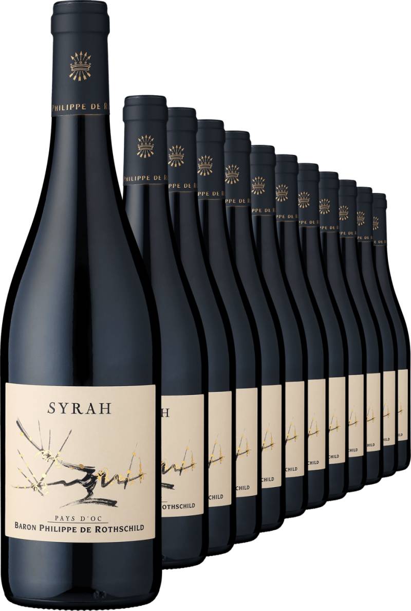 2023 Baron Philippe de Rothschild Syrah im 12er-Vorratspaket