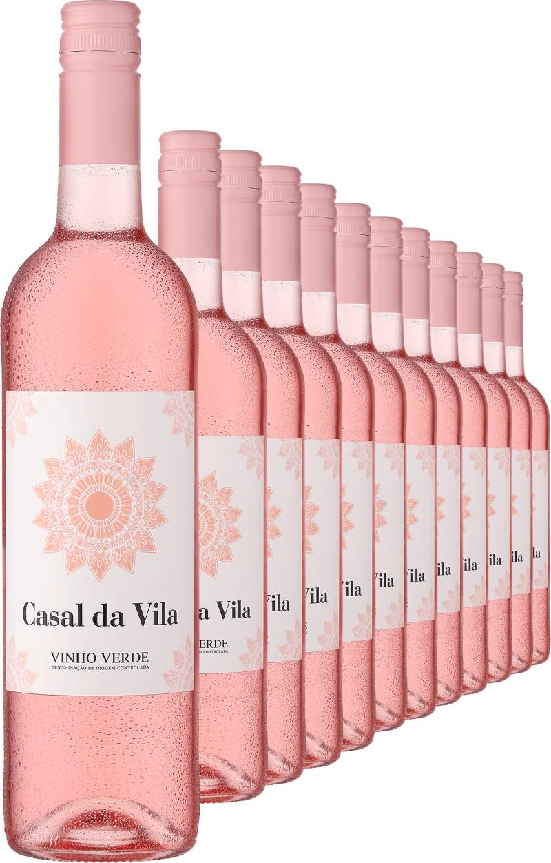 2023 Casal da Vila Vinho Verde Rosado im 12er-Vorratspaket