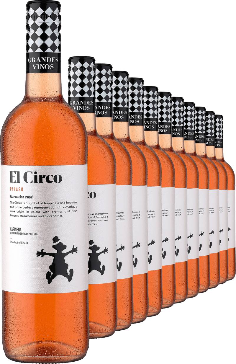 2023 El Circo »Payaso« Garnacha Rosado im 12er-Vorratspaket