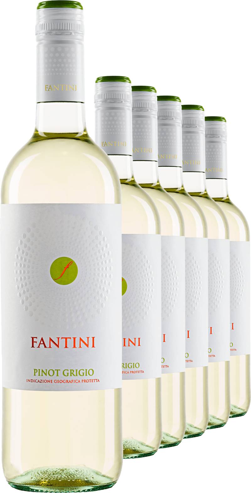 2023 Fantini Pinot Grigio im 6er-Vorratspaket