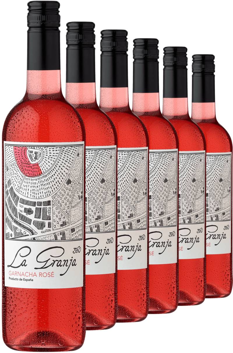 2023 La Granja 360° Garnacha Rosado im 6er-Vorratspaket