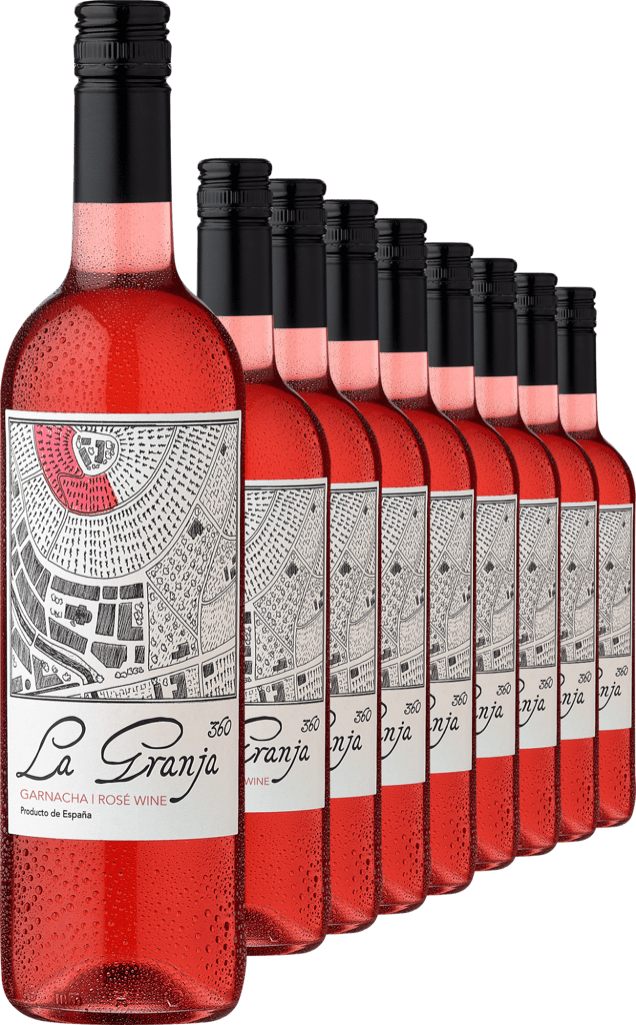 2023 La Granja 360° Garnacha Rosado im 9er-Vorratspaket