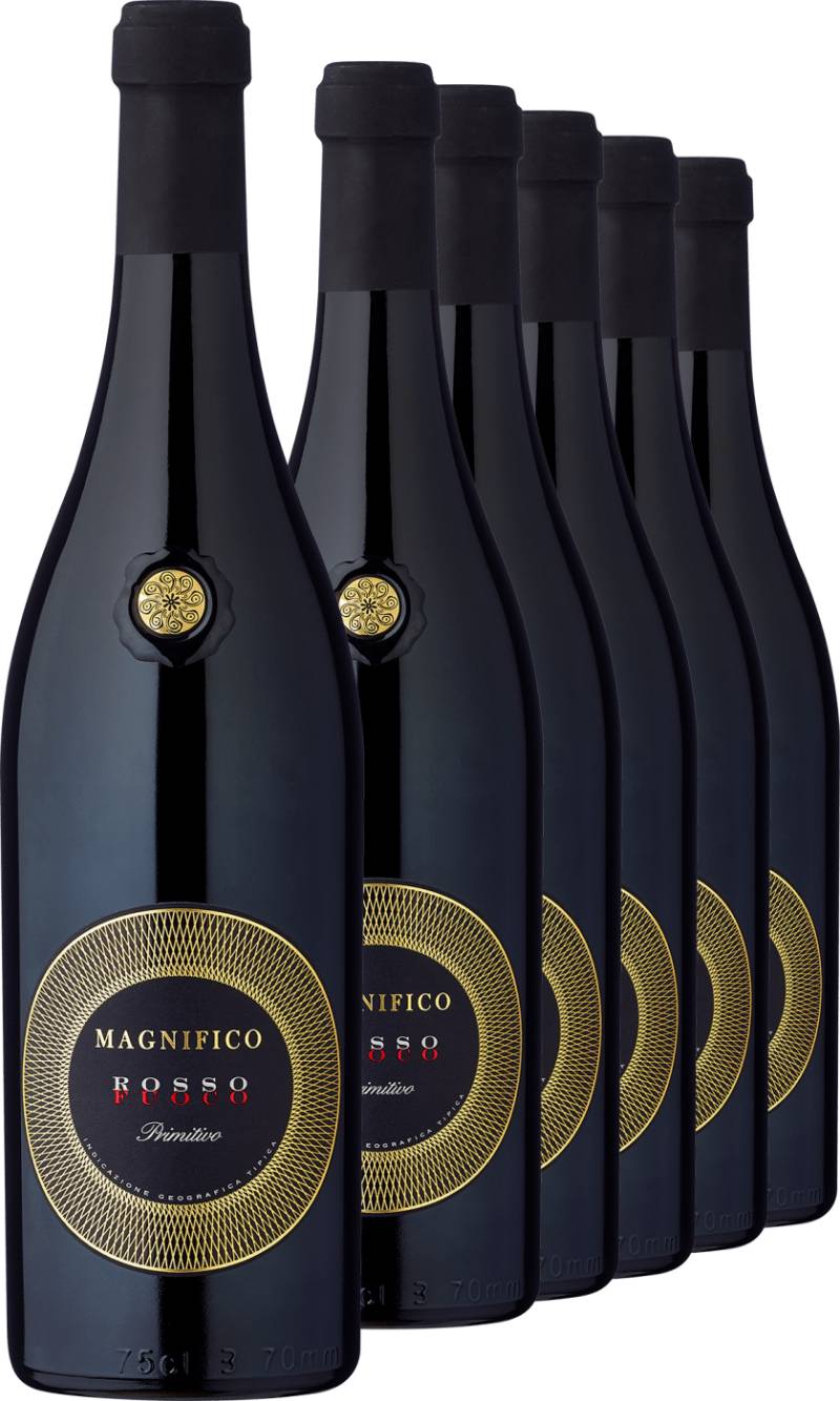 2024 Magnifico Fuoco Primitivo im 6er-Vorratspaket