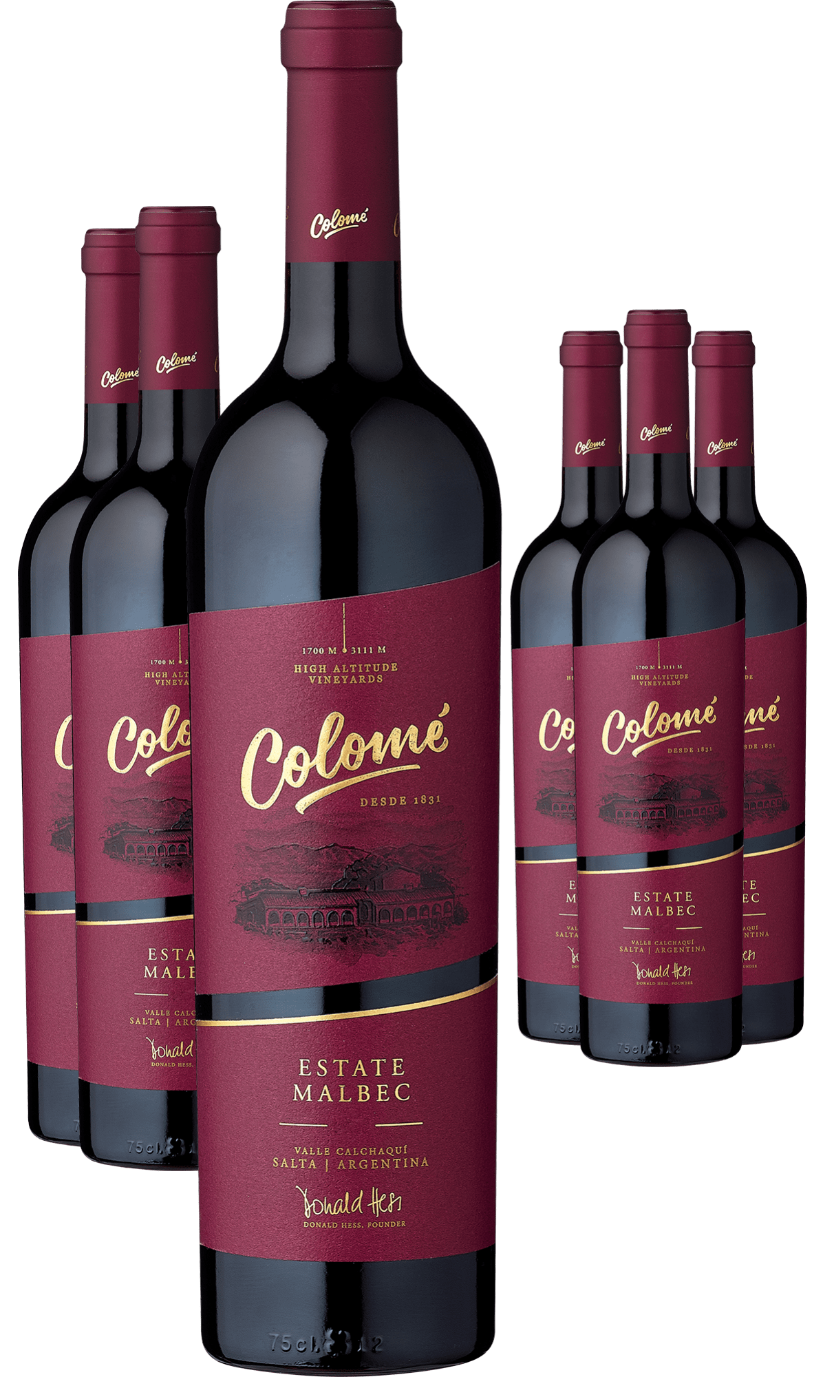 3+3-PAKET Colomé Estate Malbec 2020