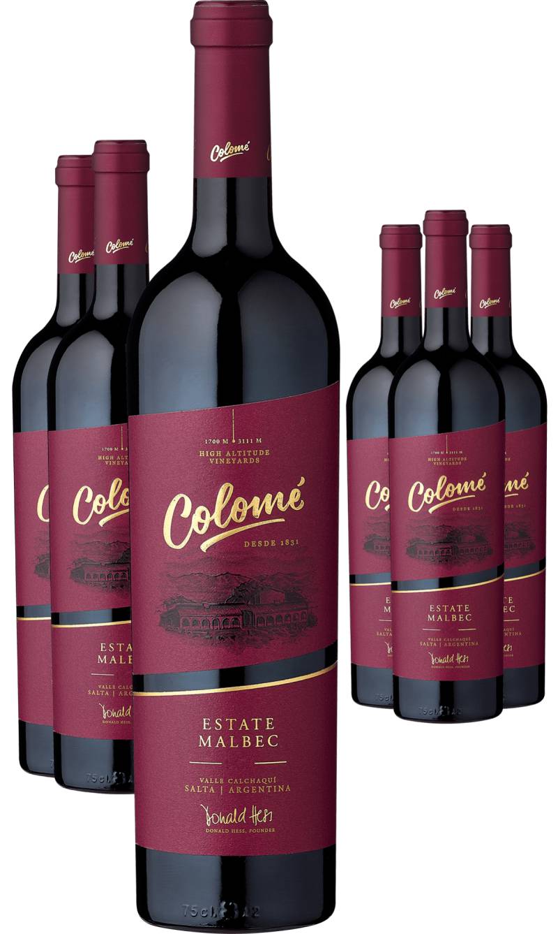 3+3-PAKET Colomé Estate Malbec 2020