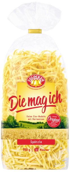 3 Glocken Die mag ich Spätzle 500G