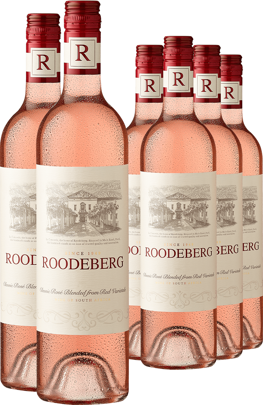 4+2-PAKET KWV Roodeberg Rosé 2022