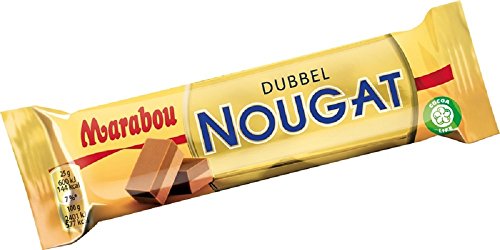 4 Bars x 50 g Marabou Dubbel nougat – Doppel nougat – Original – Schwedisch – Milch Schokolade von Marabou