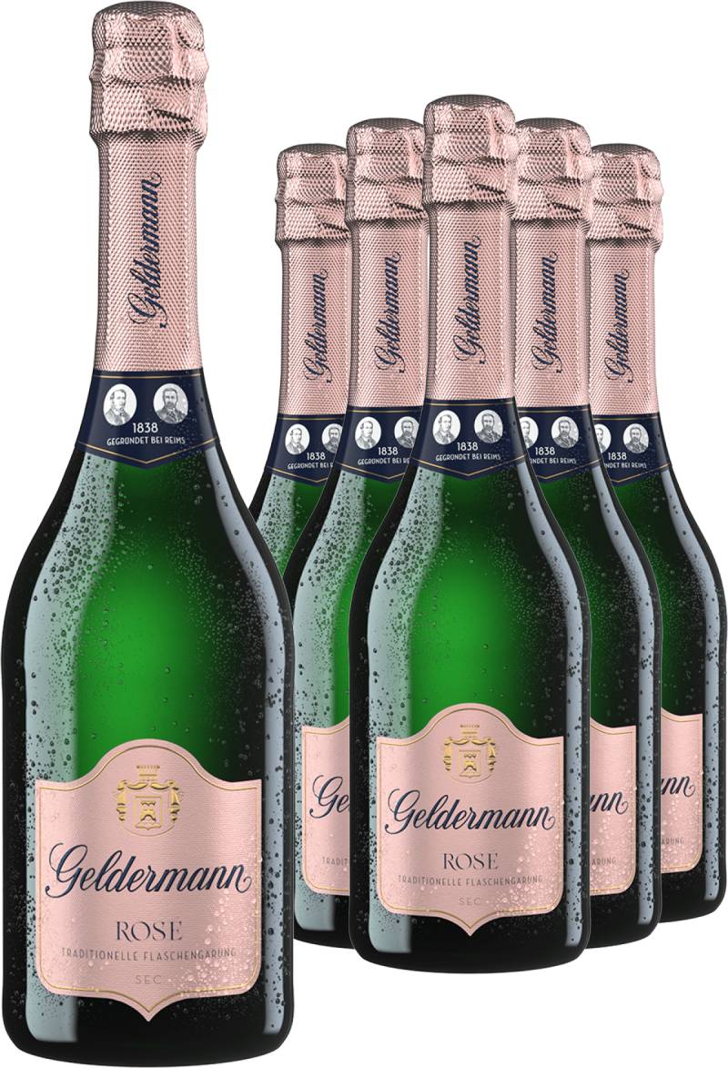 5+1-PAKET Geldermann Les Premiers Brut Rosé