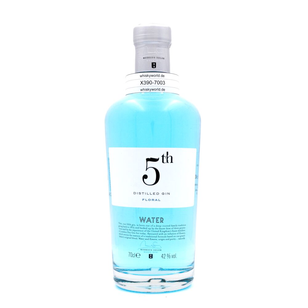5Th Gin Water Floral 0,70 L/ 42.0% vol