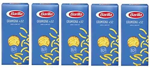 5x Pasta Barilla Gramigna Nr. 52 italienisch Nudeln 500 g pack