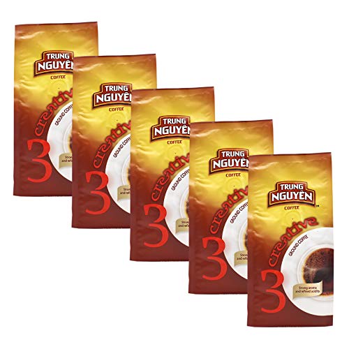 5x250g Trung Nguyen Creative 3 Vietnam Arabica Kaffee gemahlen von FUFSAWS