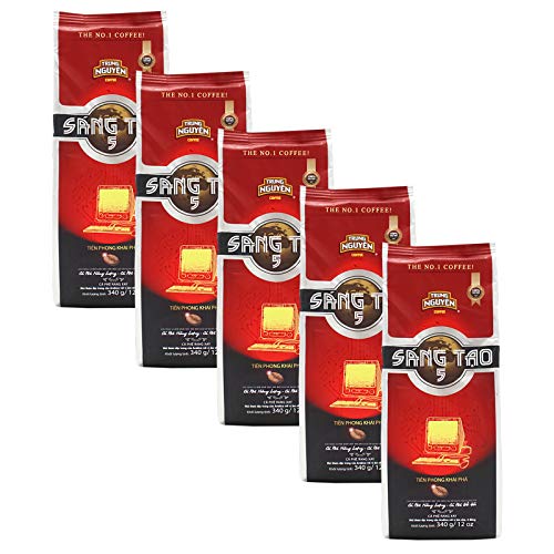 5x340g Sang Tao 5 Trung Nguyen Vietnam Kaffee gemahlen von Trung Nguyen