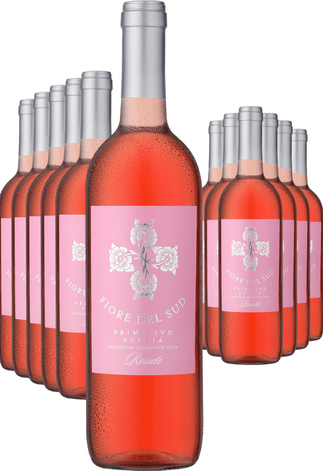 6+6-PAKET Fiore del Sud Primitivo Rosato 2023