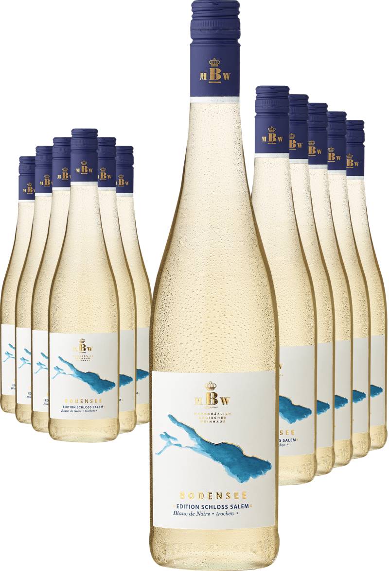 6+6-PAKET Markgräflich Badisches Weinhaus Bodensee »Edition Schloss Salem« Blanc de Noirs 2024