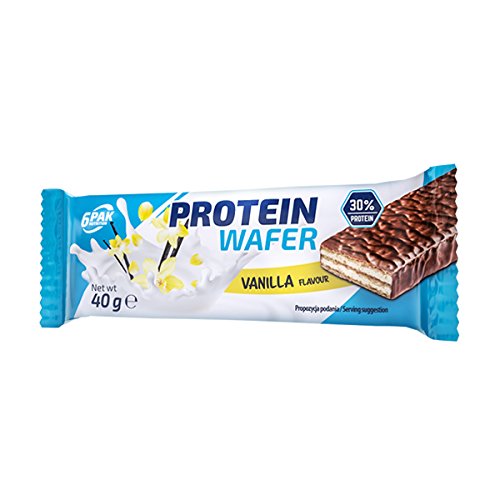 6PAK Protein Wafer 40g / Chocolate von Network request failed