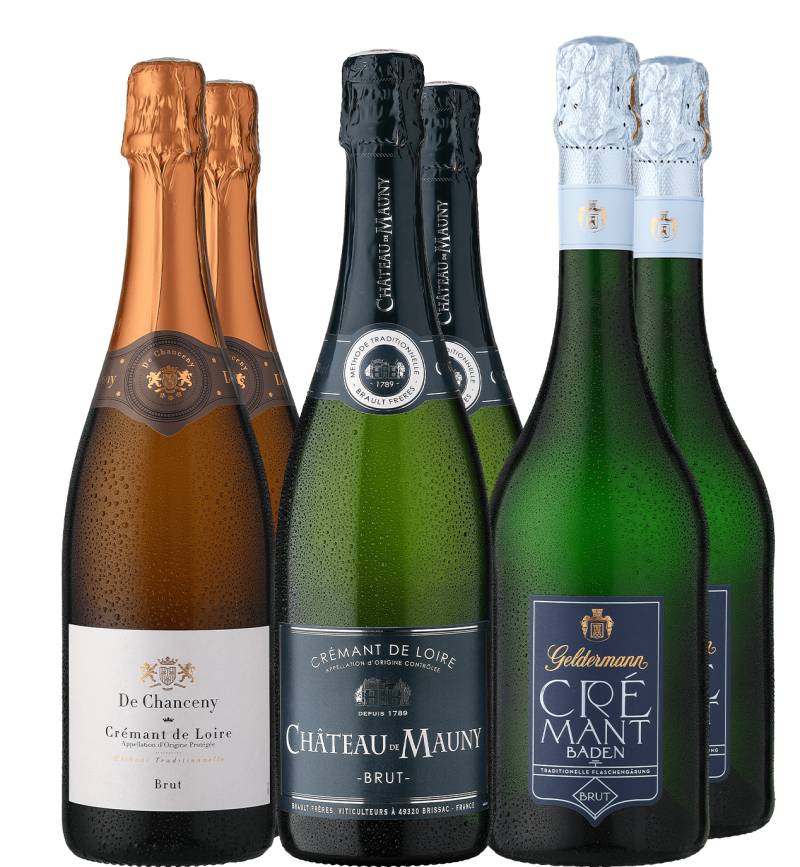 6er-Probierpaket »Crème de la Crémant«