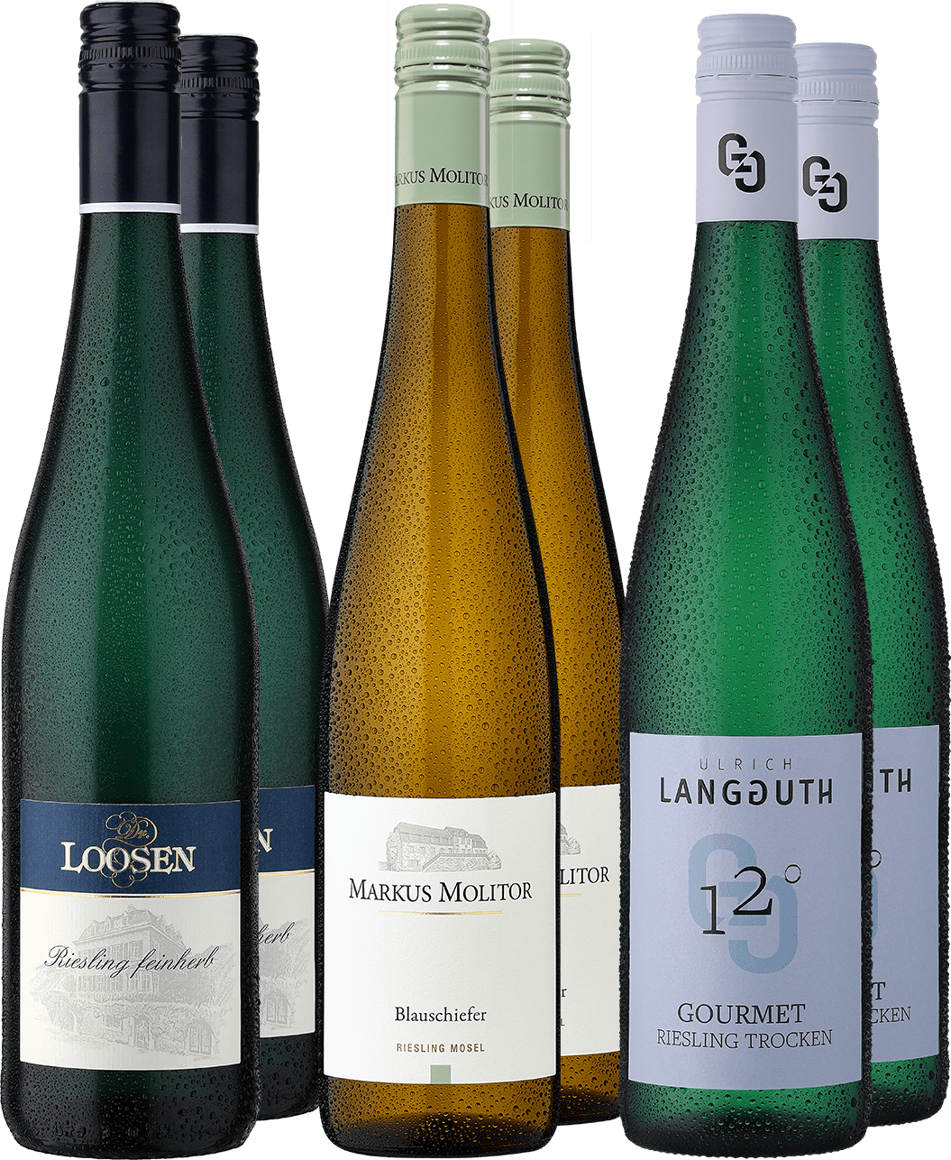 6er-Probierpaket »Rieslinge von der Mosel«