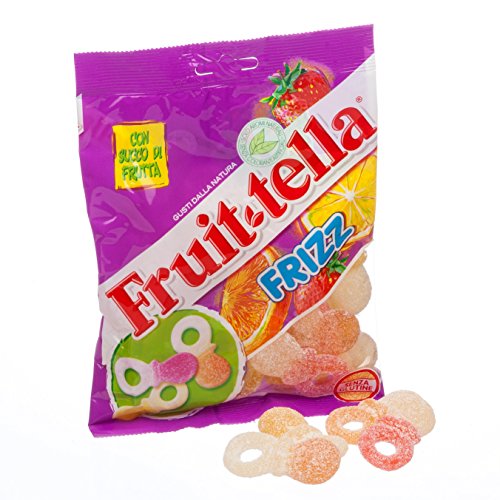 6x Fruittella Ciucci frizz Schnuller Süßigkeiten Fruchtsaft Bonbon Lollies 180g von Fruittella