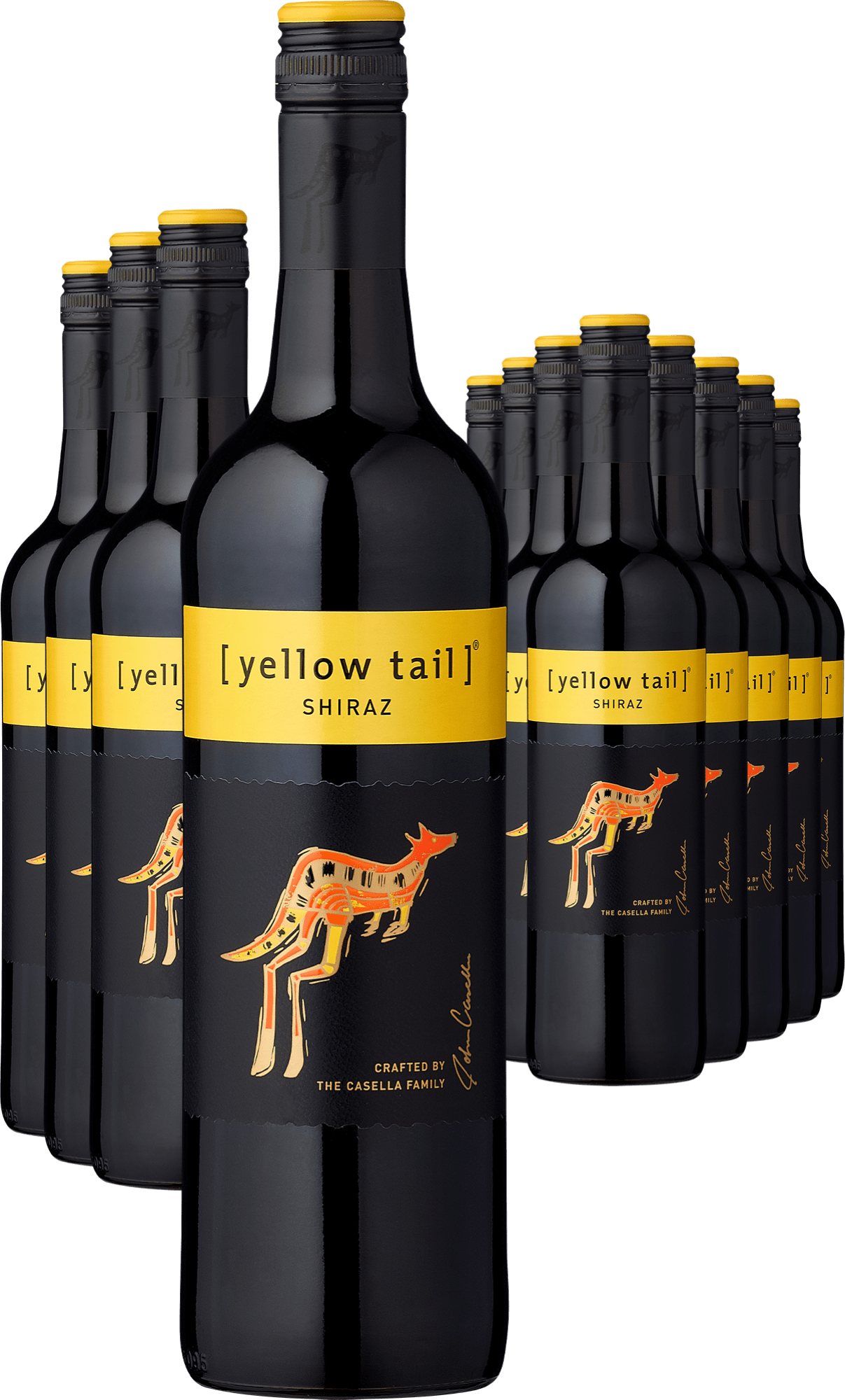 8+4-PAKET [yellow tail] Shiraz 2022