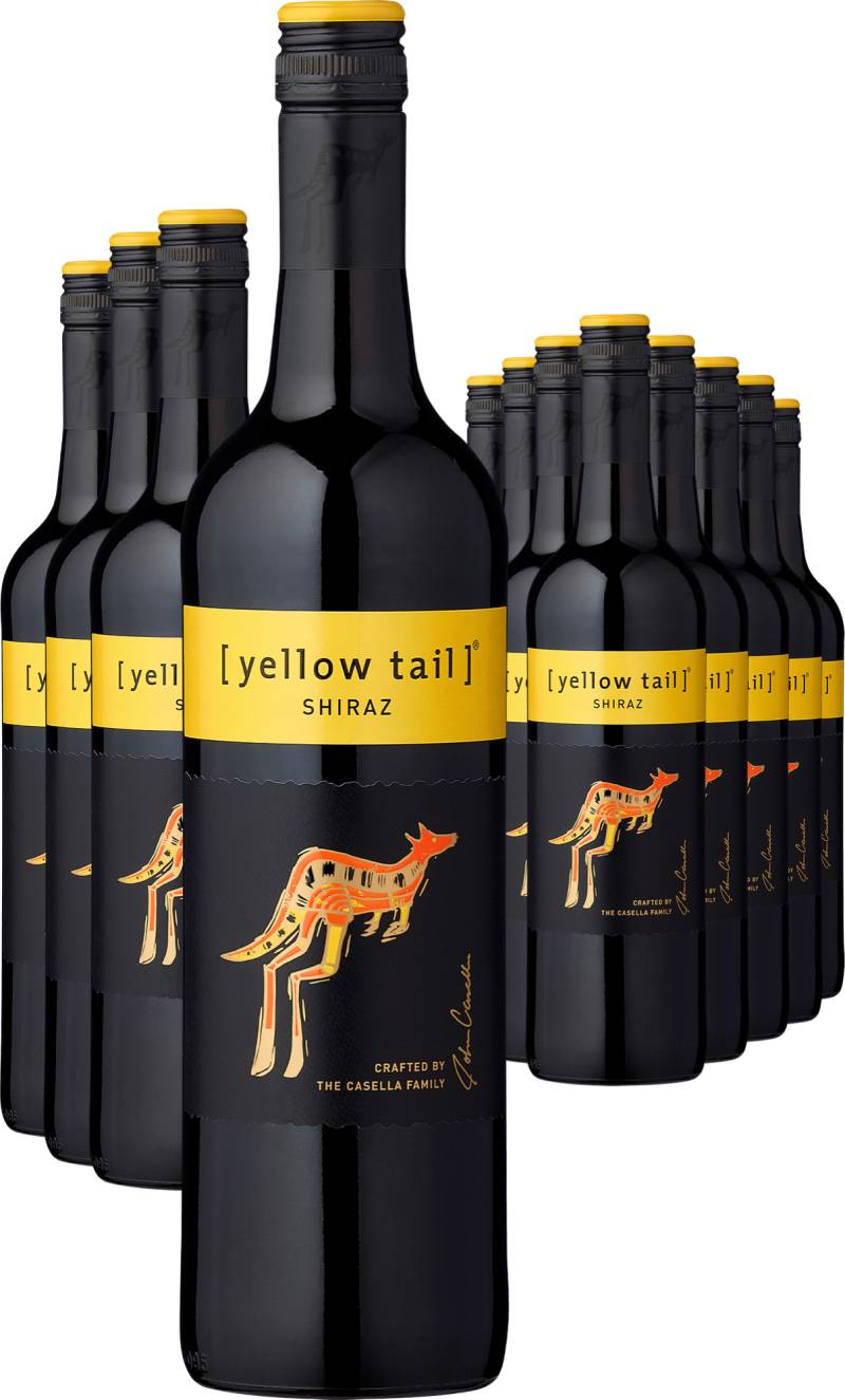 8+4-PAKET [yellow tail] Shiraz 2022