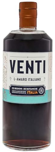 Venti I L Amaro Italiano I 700 ml Flasche I 26,00% Volume I Klassischer Bitter und Kräuterlikör aus Italien von Venti