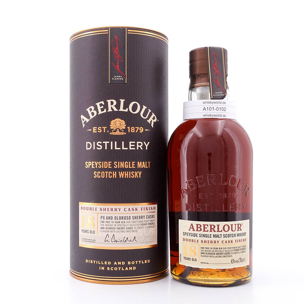 Aberlour 18 Jahre Double Sherry Cask Finish 0,70 L/ 43.0% vol