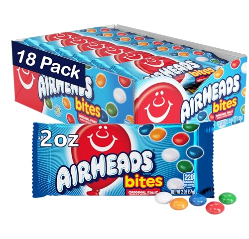 Airheads Bites Fruit Bag, 2 Ounce (Pack of 18) von Airheads