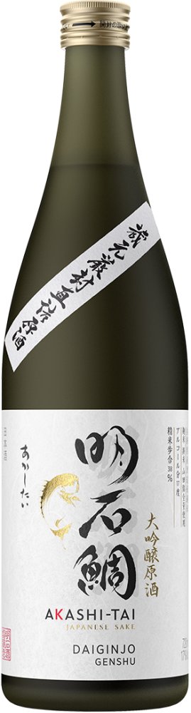 Akashi Sake Daiginjo Genshu 17%vol