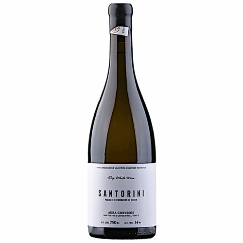 Akra Chryssos - Santorini Assyrtiko  Weiß 2022 - PDO - 0,75 L - vin naturel