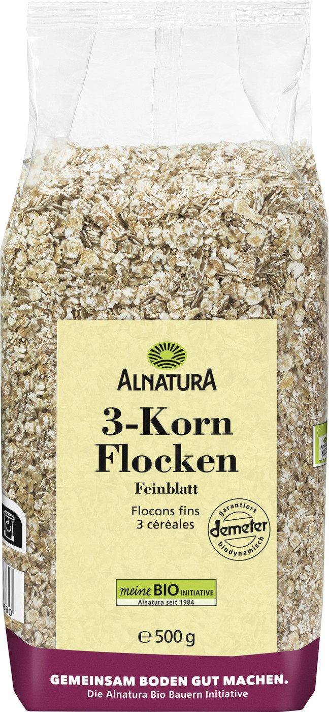 Alnatura Bio 3-Korn-Flocken 500G