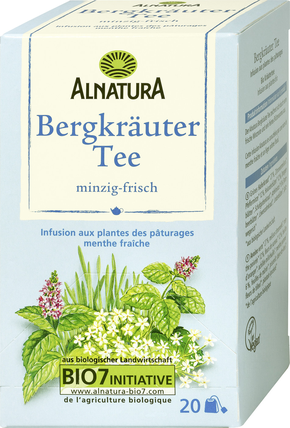 Alnatura Bio Bergkräuter Tee 20ST 35G