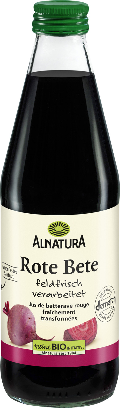 Alnatura Bio Demeter Rote Bete Saft feldfrisch 0,33L