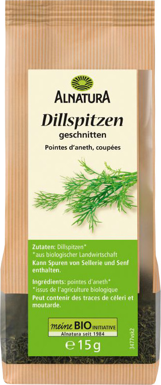 Alnatura Bio Dillspitzen geschnitten 15G